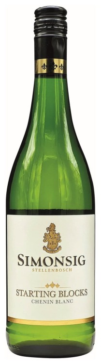 Wino białe wytrawne Simonsig „Starting Blocks” Chenin Blanc o pojemności 0,75 litra