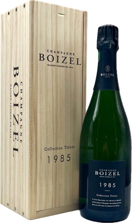 Szampan biały wytrawne Boizel Tresor rocznik 1985 o pojemności 0,75 litra