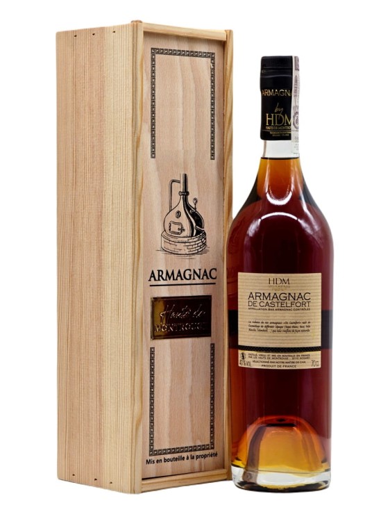 Armagnac de Castelfort rocznik 1968 o pojemności 0,7 litra