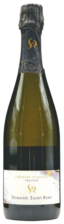 Wino białe wytrawne musujące Domaine Saint Remy Cremant d'Alsace Brut o pojemności 0,75 litra