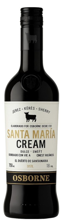 Sherry Osborne Santa Maria Cream o pojemności 0,75 litra