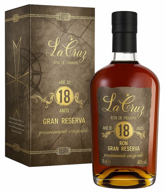 Rum La Cruz 18 YO 40% 0,7l w kartoniku