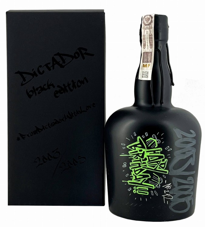 Rum Dictador Black Edition 2003/2005 "Happy Birthday" 40% 0,7l w kartoniku