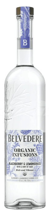 Wódka Belvedere Organic Infusions Blackberry & Lemongrass o pojemności 0,7litra