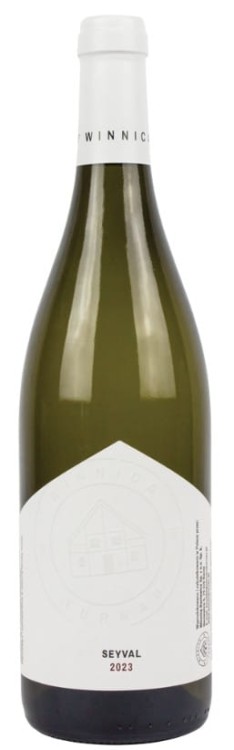 Wino białe wytrawne Turnau Seyval  o pojemności 0,75 litra