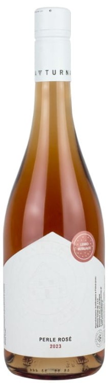 Wino różowe lekko musujące Turnau Perle Rose o pojemności 0,75 litra