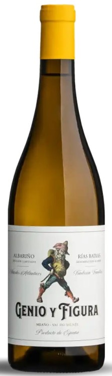 Wino białe wytrawne Attis Genio y Figura Albarino o pojemności 0,75 litra