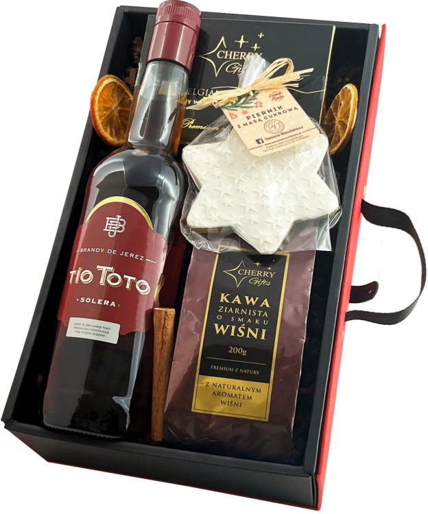 Świąteczny Zestaw Upominkowy z Brandy