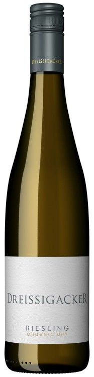 Wino białe wytrawne Dreissigacker Organic Riesling Trocken o pojemności 0,75 litra