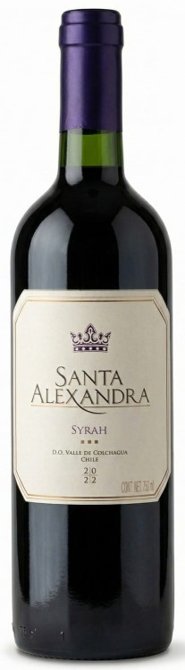 Wino czerwone wytrawne Santa Alexandra - Varietal Syrah o pojemności 0,75 litra
