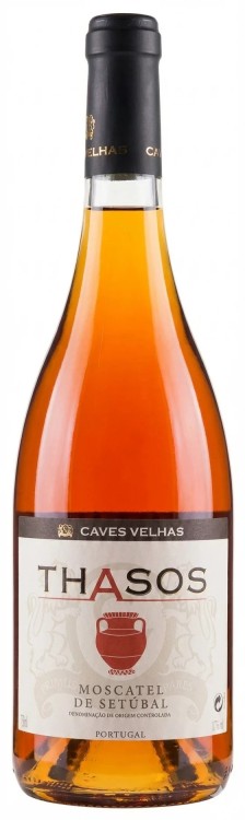 Wino białe deserowe Thasos Moscatel de Setubal o pojemności 0,75 litra