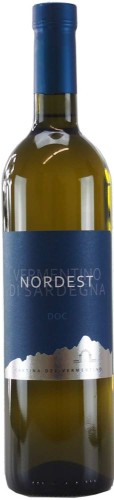 Wino białe wytrawne Cantina del Vermentino "Nord Est" Vermentino di Sardegna o pojemności 0,75 litra