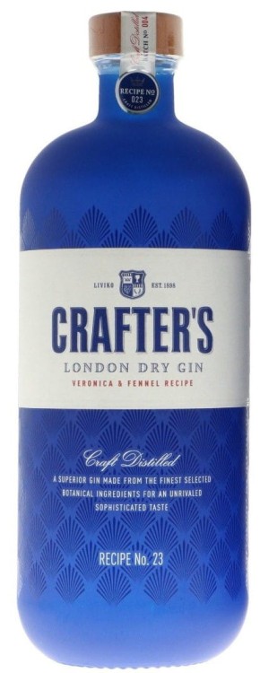 Gin Crafter's London Dry Gin o pojemności 0,7 litra