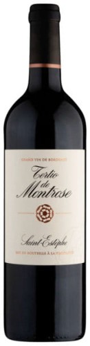 Wino czerwone wytrawne Tertio de Montrose 2017, Saint-Estèphe o pojemności 0,75 litra