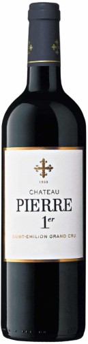Wino czerwone wytrawne Château Pierre 1er 2019, Saint Emilion Grand Cru  o pojemności 0,75 litra