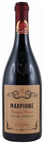 Wino czerwone wytrwane Tenuta Viglione "Marpione" Primitivo Riserva o pojemności 0,75 litra