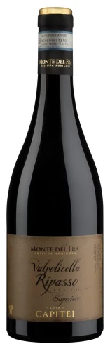 Wino czerwone półwytrawne Monte del Fra Casa Capitei Valpolicella Ripasso Classico Superiore o pojemności 0,75 litra