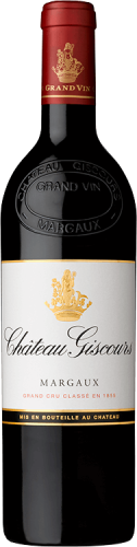 Wino czerwone wytrwane Chateaux Giscours 2022, Margaux o pojemności 0,75 litra