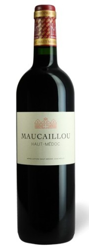 Wino czerwone wytrwane Château Maucaillou 2019, Haut-Médoc o pojemności 0,75 litra