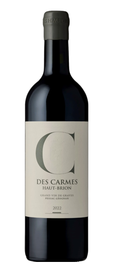 Wino czerwone wytrwane  C des Carmes Haut-Brion 2022, Pessac Léognan o pojemności 0,75 litra