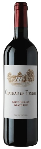 Wino czerwone wytrwane Château de Fonbel 2019, Saint-Emilion Grand Cru o pojemności 0,75 litra