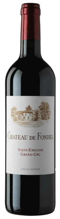 Wino czerwone wytrwane Château de Fonbel 2019, Saint-Emilion Grand Cru o pojemności 0,75 litra