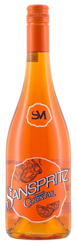 Gotowy drink na bazie włoskiego wina musującego i likieru z gorzkich pomarańczy San Martino Sanspritz 8% o pojemności 0,75 litra