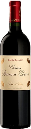 Wino czerwone wytrwane Château Branaire-Ducru 2018, 4ème Grand Cru Classé, Saint-Julien o pojemności 0,75 litra