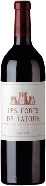 Wino czerwone wytrwane Les Forts de Latour 2020, Pauillac o pojemności 0,75 litra