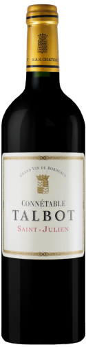 Wino czerwone wytrwane Château Talbot - Connétable de Talbot 2015, Saint-Julien o pojemności 0,75 litra