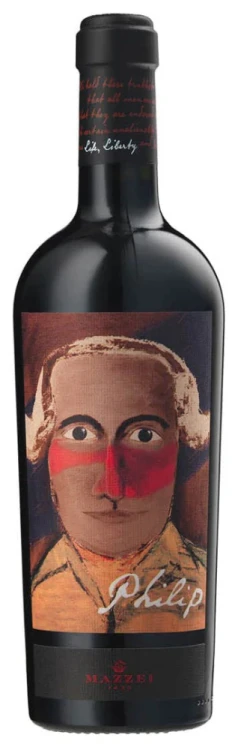 Wino czerwone wytrwane Mazzei Philip 2021, Toscana o pojemności 0,75 litra