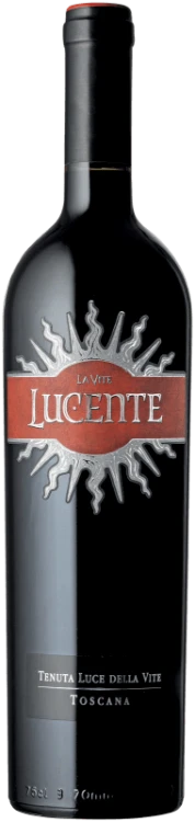 Wino czerwone wytrwane Tenuta Luce - La Vite Lucente 2023, Toscana o pojemności 0,75 litra