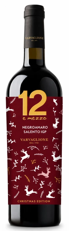 Varvaglione 12e Mezzo Negroamaro del Salento Christmas Edition o pojemności 0,75 litra