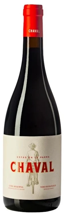 Wino czerwone wytrawne Bodegas Nodus Chaval (Bobal - Organic Wine o pojemności 0,75 litra