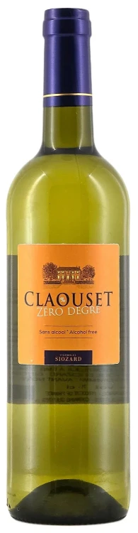 Wino białe wytrwane bezalkoholowe  Domaine du Claouset Zero Degre Sémillon 0% o pojemności 0,75 litra