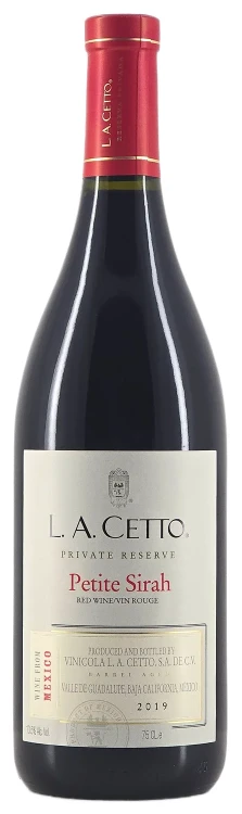 Wino czerwone wytrwane L.A. Cetto Petite Sirah Private Reserve o pojemności 0,75 litra