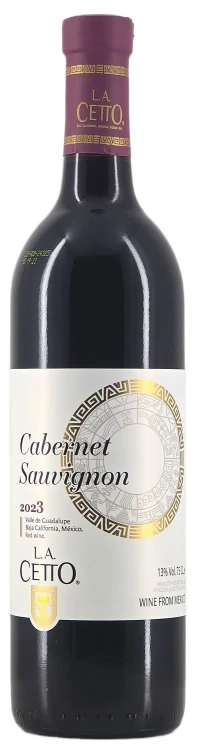 Wino czerwone wytrwane L.A. Cetto Cabernet Sauvignon o pojemności 0,75 litra