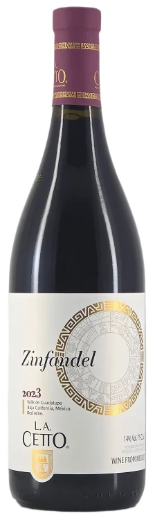 Wino czerwone wytrawne L.A. Cetto Zinfandel o pojemności 0,75 litra
