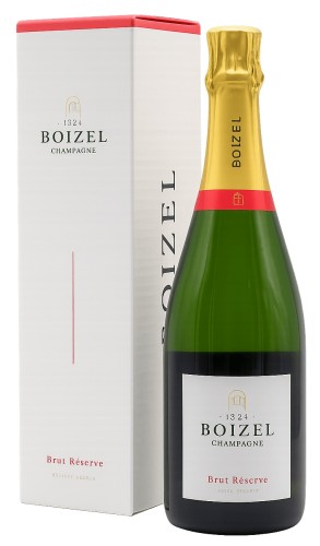 Szampan biały wytrawny Boizel Brut Reserve o pojemności 0,75 litra w kartoniku
