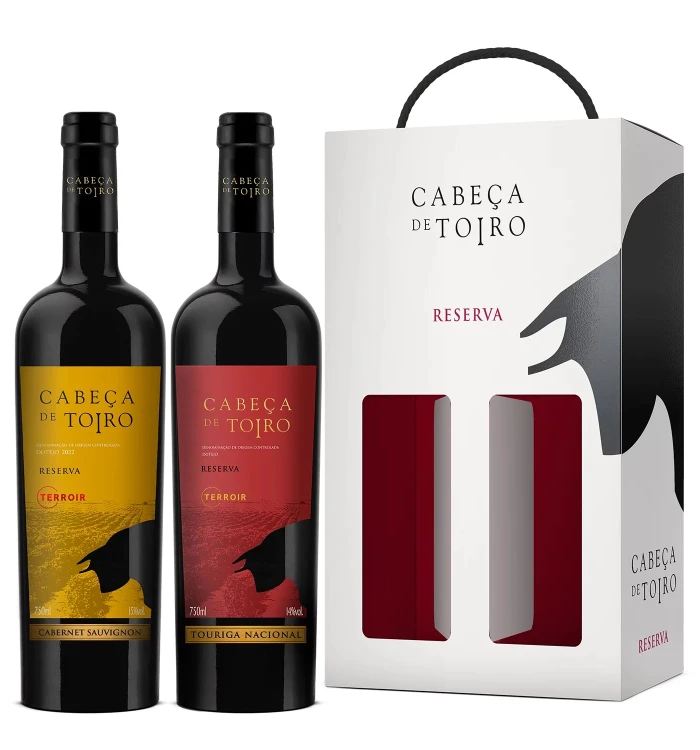Dwupak Cabeça de Toiro Reserva w kartoniku 2x0,75l