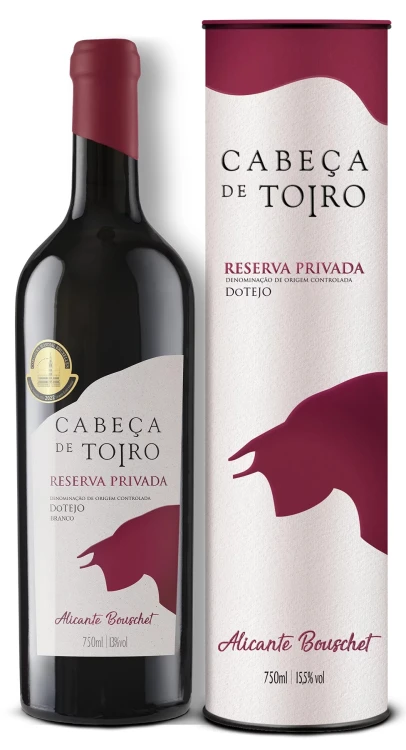 Wino czerwone wytrawne Cabeça de Toiro Reserva Privada w tubie 0,75 litra