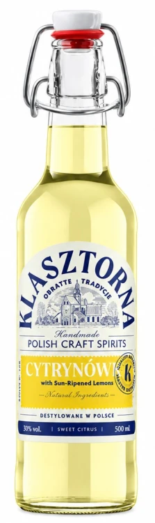 Klasztorna Cytrynówka 30% o pojemności 0,5l