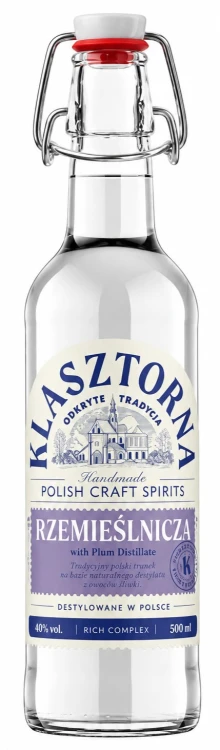 Klasztorna Rzemieślnicza 40% o pojemności 0,5l