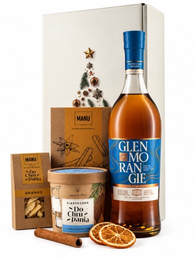 Świąteczny Zestaw Upominkowy z Whisky 0,7 litra
