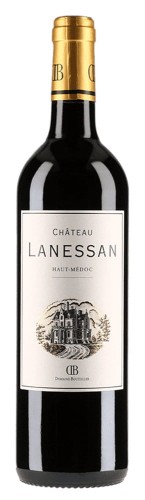 Wino czerwone wytrawne Château Lanessan 2021, Haut-Médoc o pojemności 0,75 litra