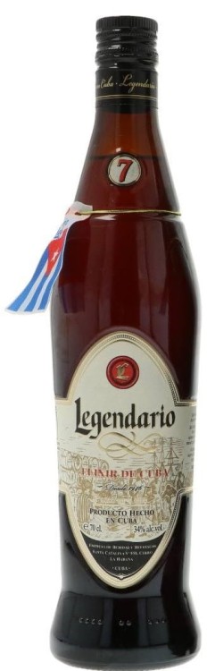 Rum Legendario Elixir de Cuba o pojemności 0,7 litra