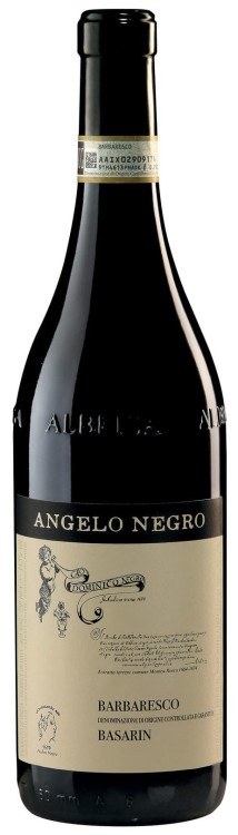 Wino czerwone wytrawne Angelo Negro Basarin Barbaresco o pojemności 0,75 litra