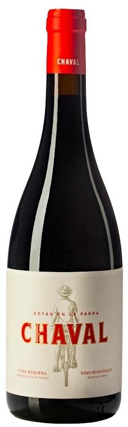 Wino czerwone wytrawne Bodegas Nodus Chaval (Bobal - Organic Wine o pojemności 0,75 litra